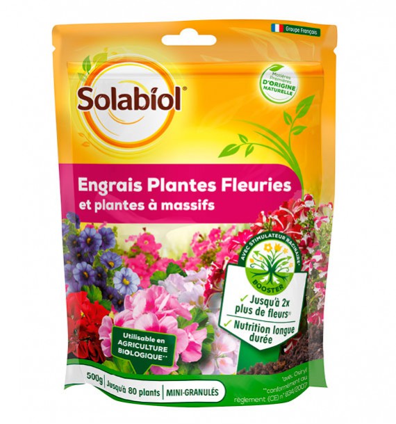 ENGRAIS GERANIUMS ET PLANTES FLEURIES