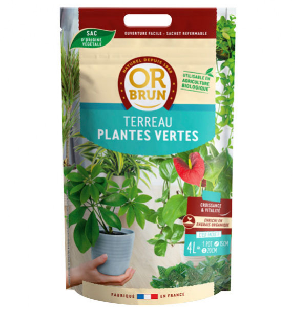 TERREAU PLANTES VERTES